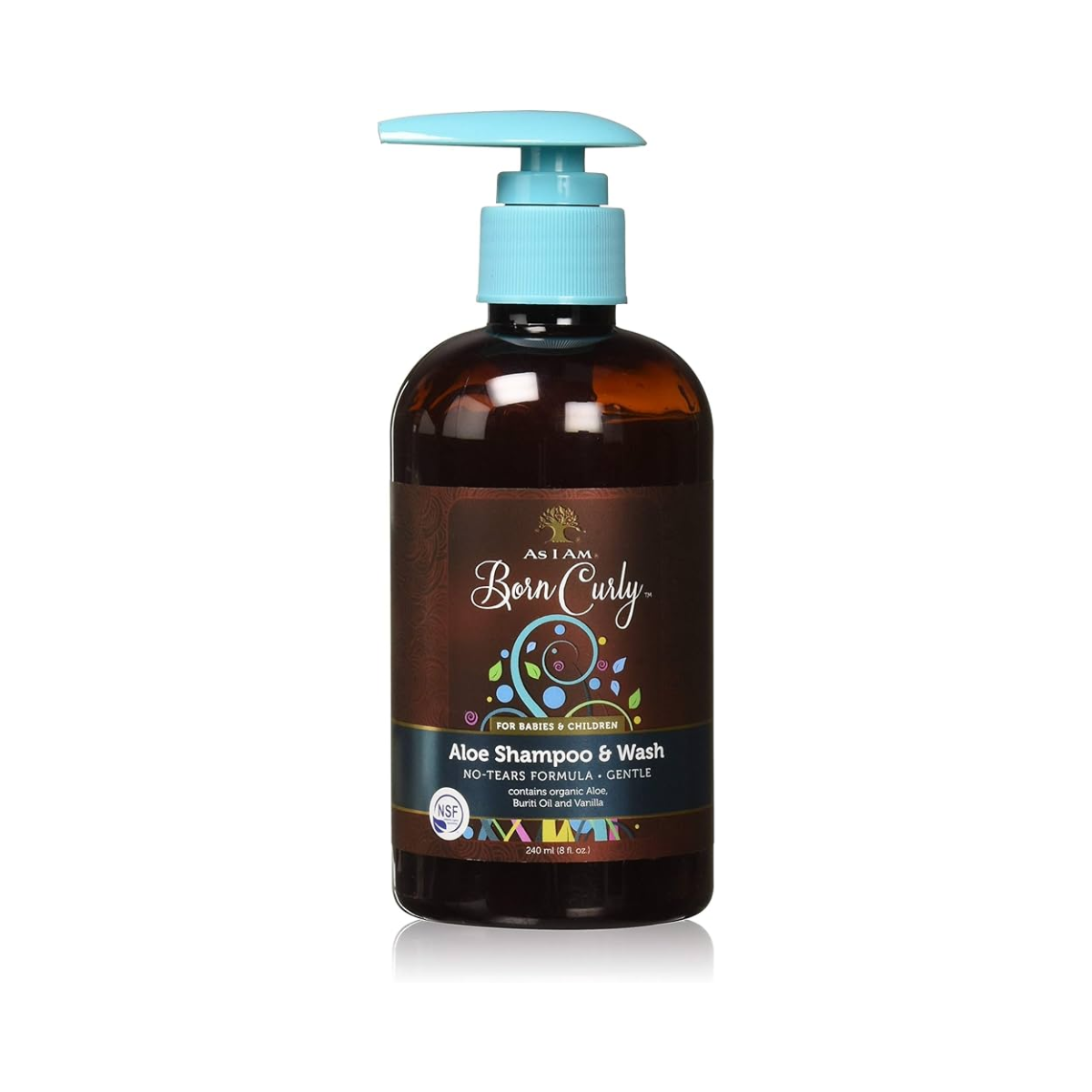 Shampooing et nettoyant à l'aloès Born Curly 8 oz par I Am