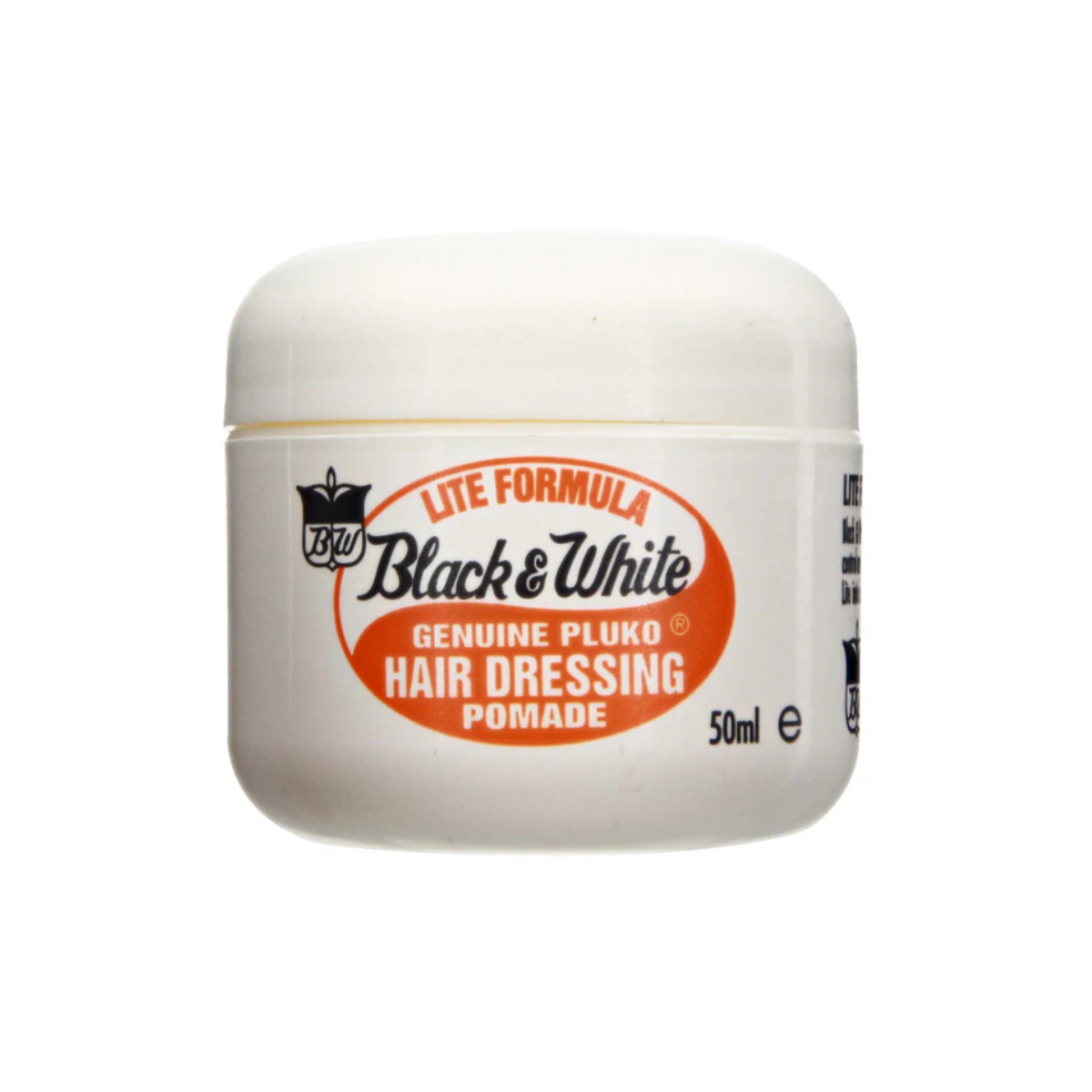 Pommade coiffante Black & White Lite Formula 50 ml