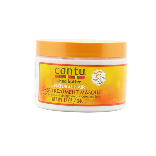 Masque de traitement en profondeur au beurre de karité Cantu pour cheveux naturels 340 g