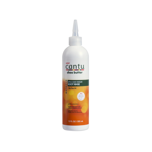 Cantu Refresh Root Rinse au vinaigre de cidre de pomme et à l'huile d'arbre à thé 12 oz