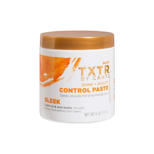 Pâte de contrôle et de brillance Cantu Txtr Sleek Shine + Sculpt - 6 oz