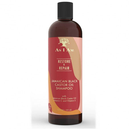 As I Am – Shampoing à l'huile de ricin noire jamaïcaine