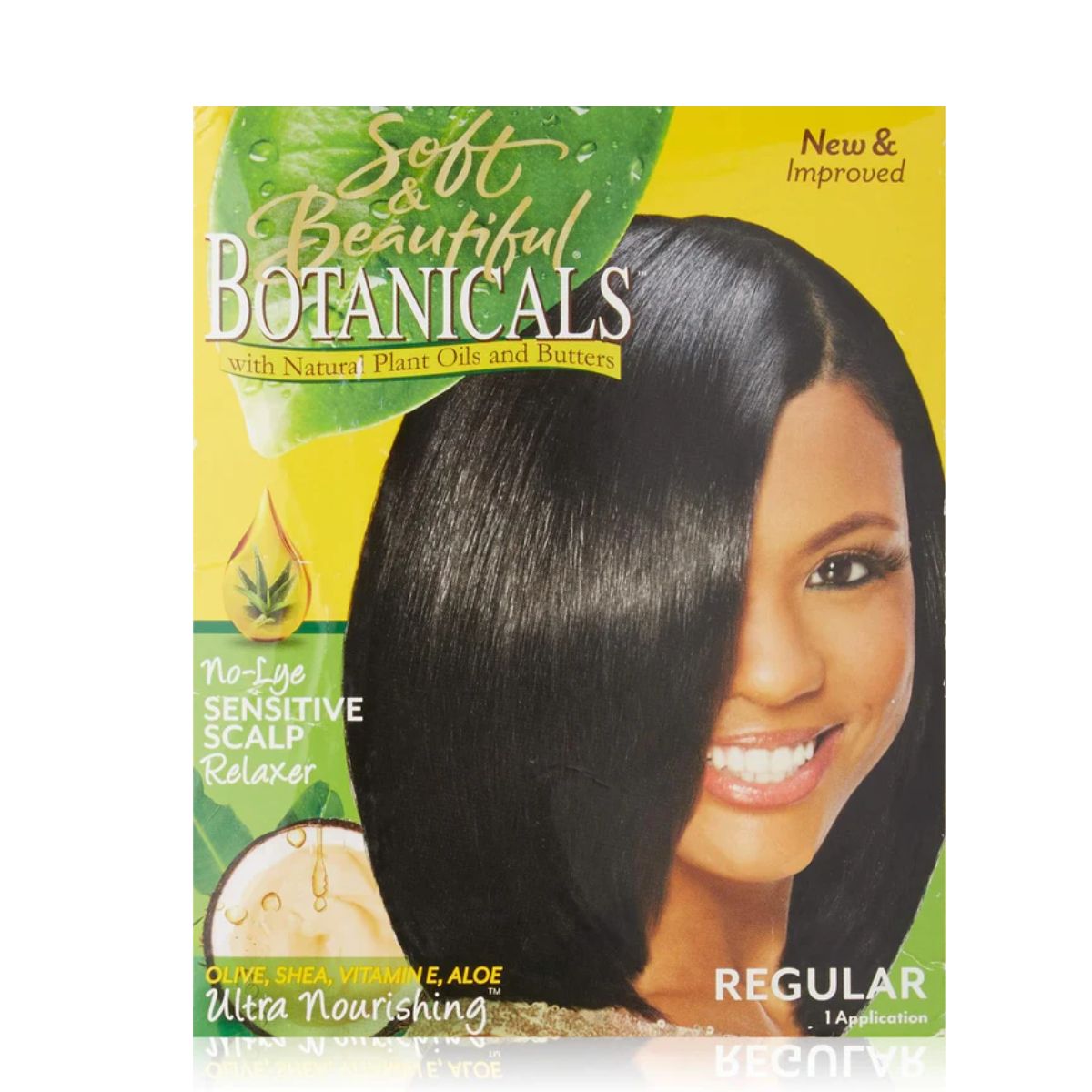 Défrisant régulier pour cuir chevelu sensible de Soft & Beautiful Botanicals