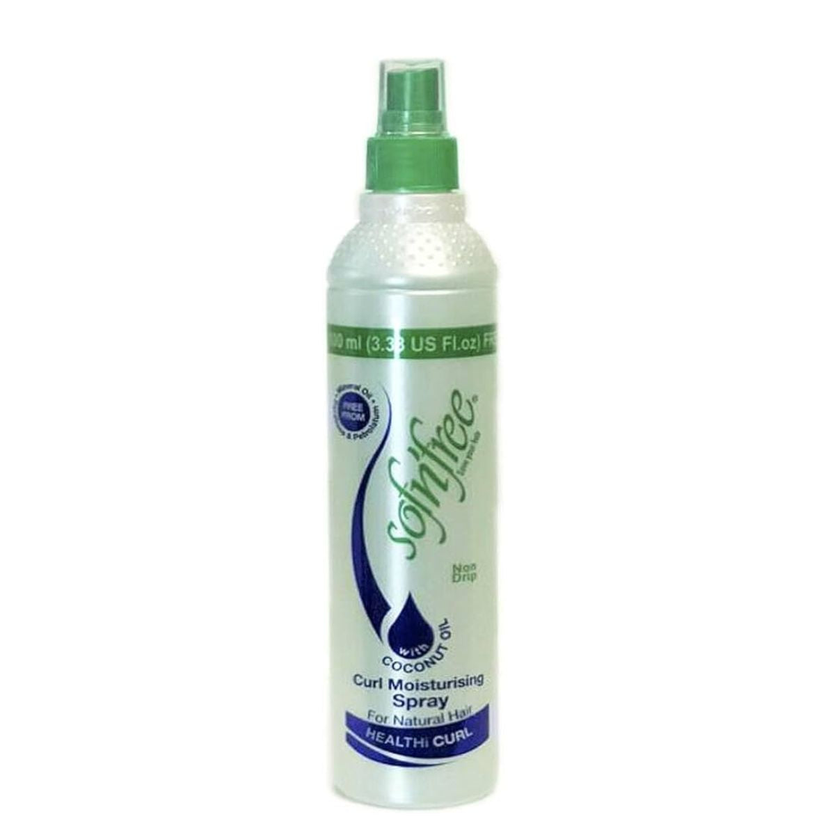 Spray hydratant pour boucles Sofn'free à l'huile de jojoba 250 ml
