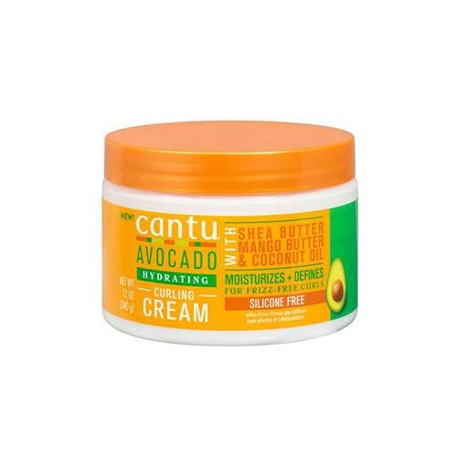Crème hydratante pour les boucles à l'avocat Cantu 12 oz