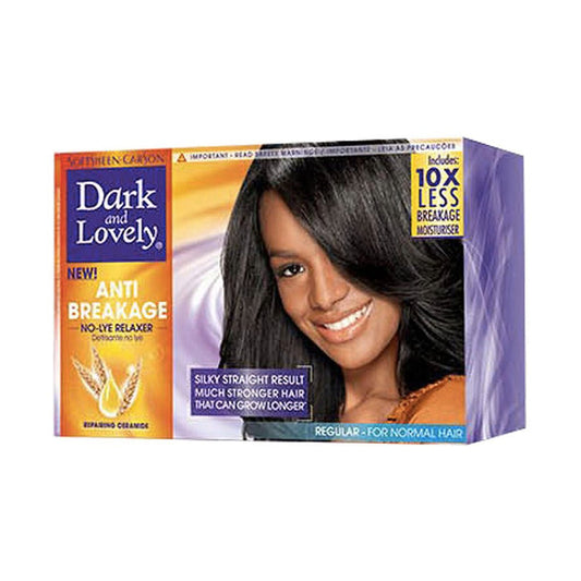 Kit défrisant anti-casse Dark And Lovely pour cheveux normaux/normaux