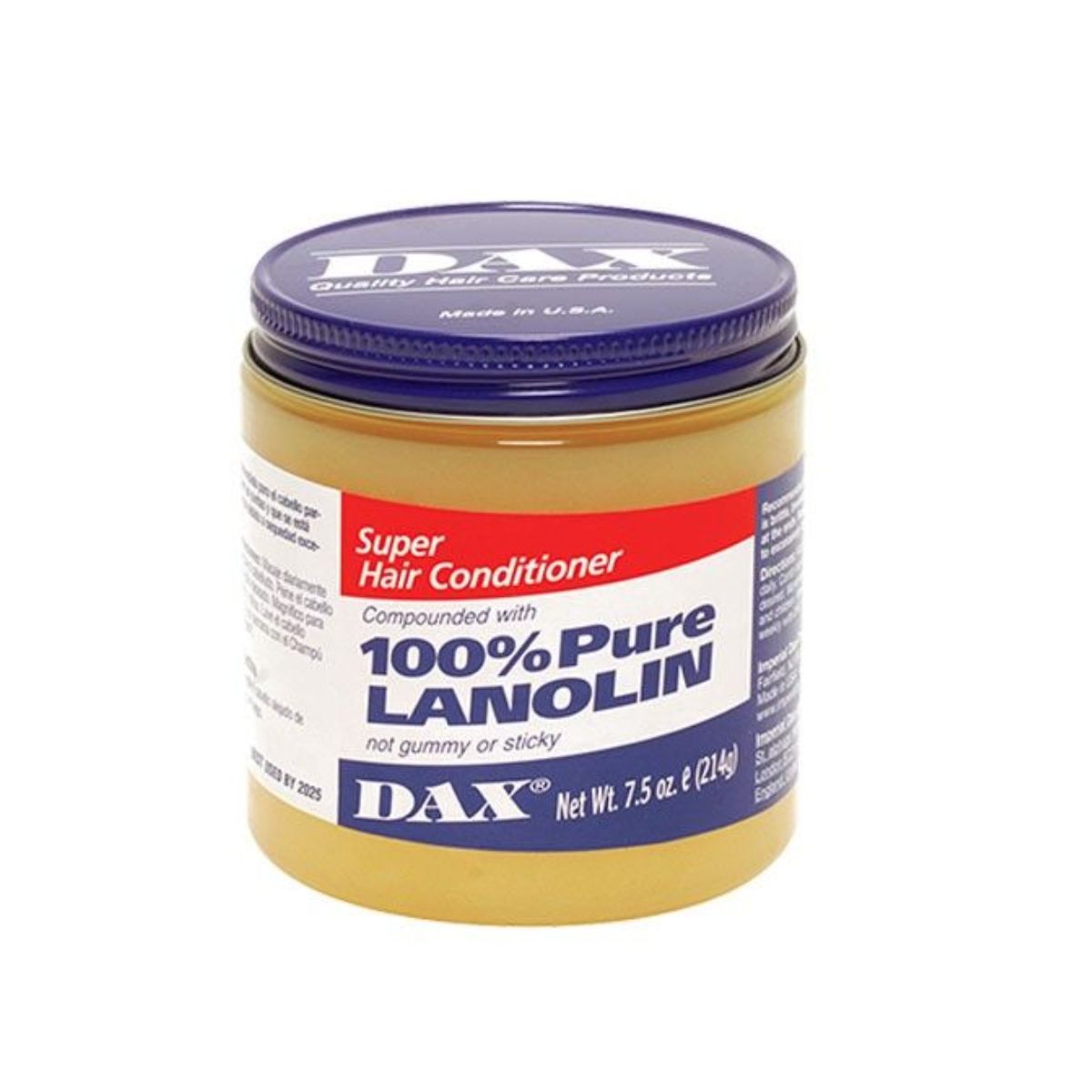 Après-shampoing Dax 100 % pure lanoline pour cheveux 214 g
