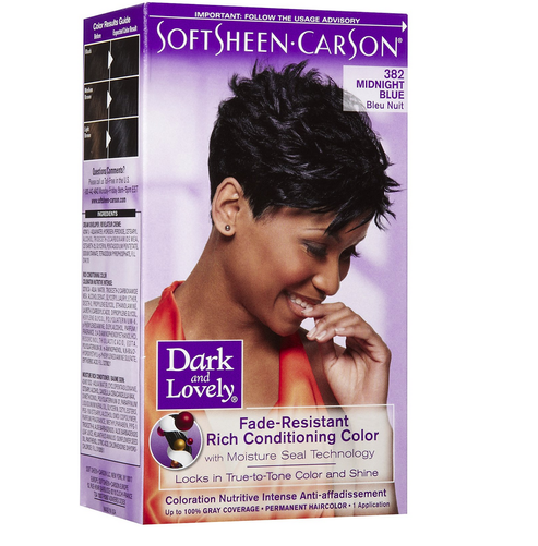 Kit de couleurs Dark & Lovely Midnight Blue 382