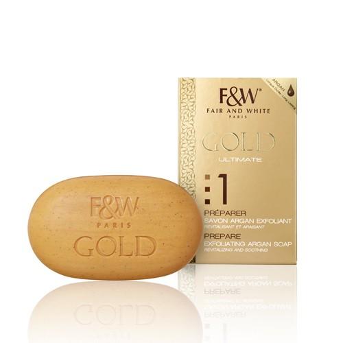 Fair And White Gold Ultimate Étape 1 Préparez le savon exfoliant satiné 200 g