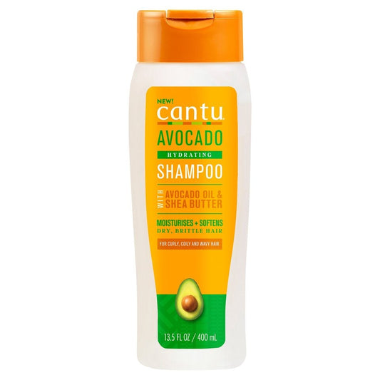 Shampooing hydratant à l'avocat Cantu 400 ml