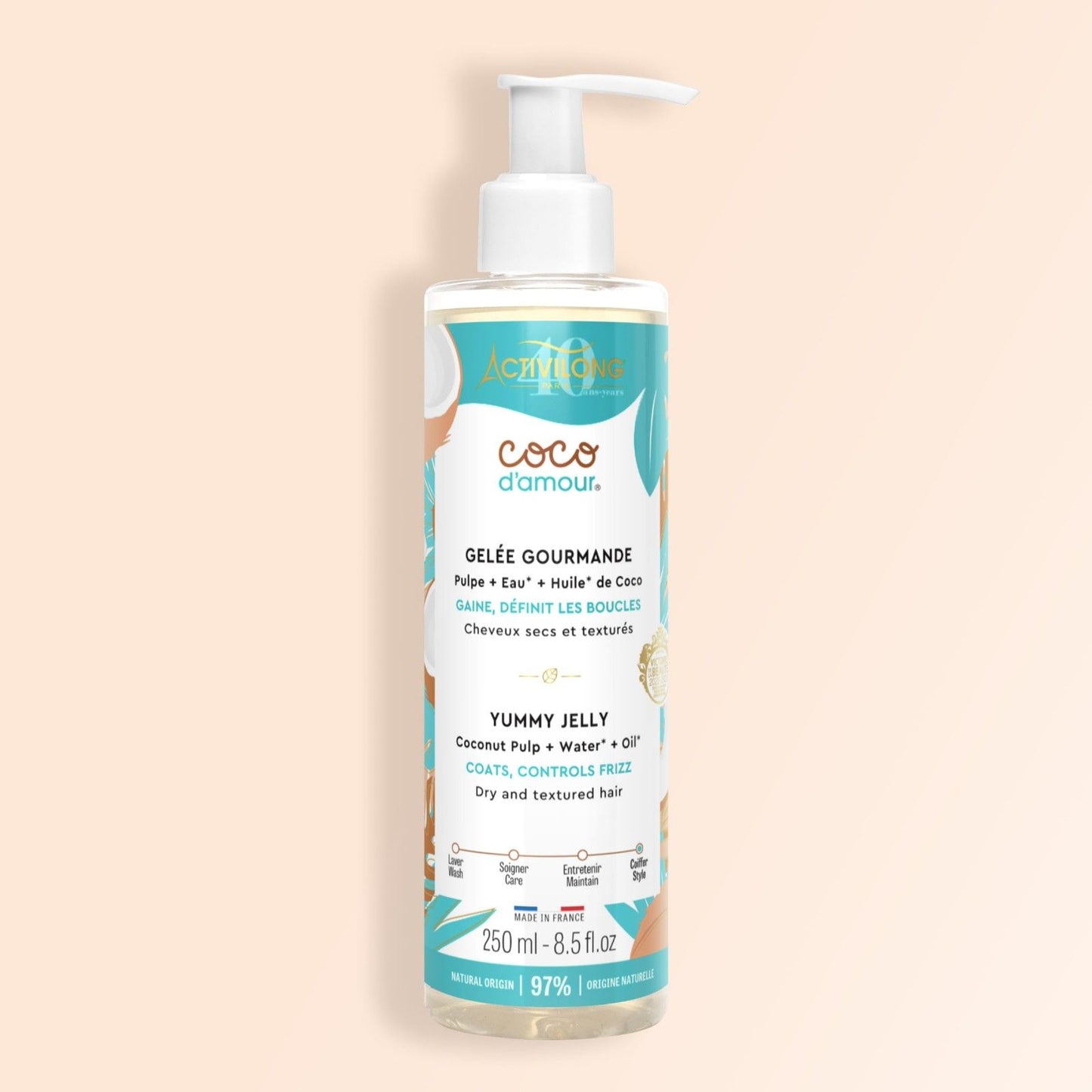 Activilong Gamme Coco D'amour Gelée Gourmande 250 Ml