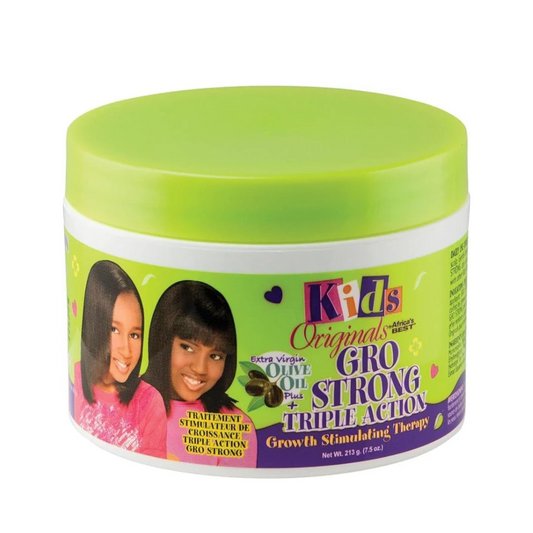 Thérapie stimulante de croissance à triple action Kids Gro Strong d'Africa's Best Organics 235 ml