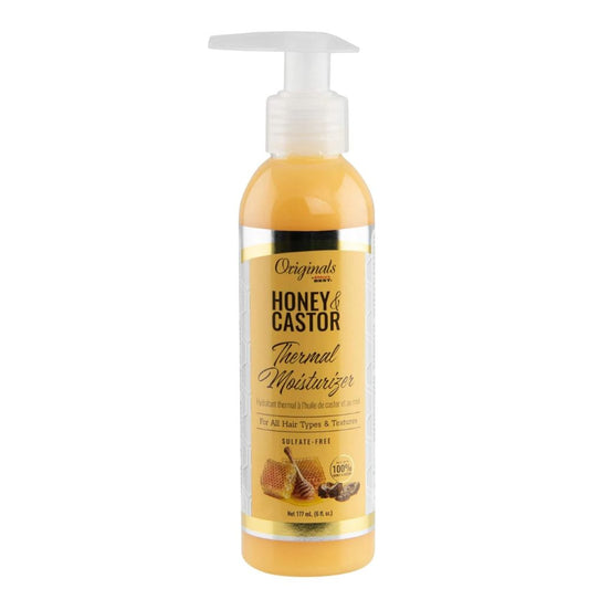 Crème hydratante thermique au miel et au ricin d'Africa's Best Originals 177 ml