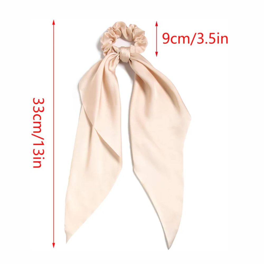 Chouchous pour cheveux avec nœud noué Élastique pour cheveux