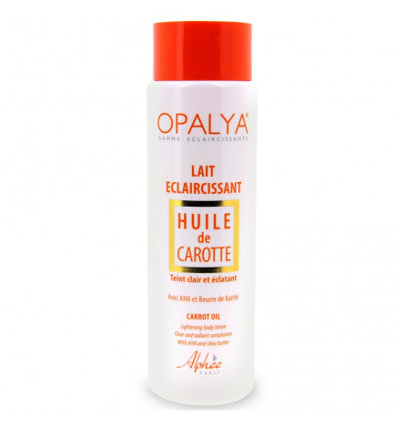 Opalya Lait Nourrissant Éclaircissant à l'Huile de Carotte 500 ml