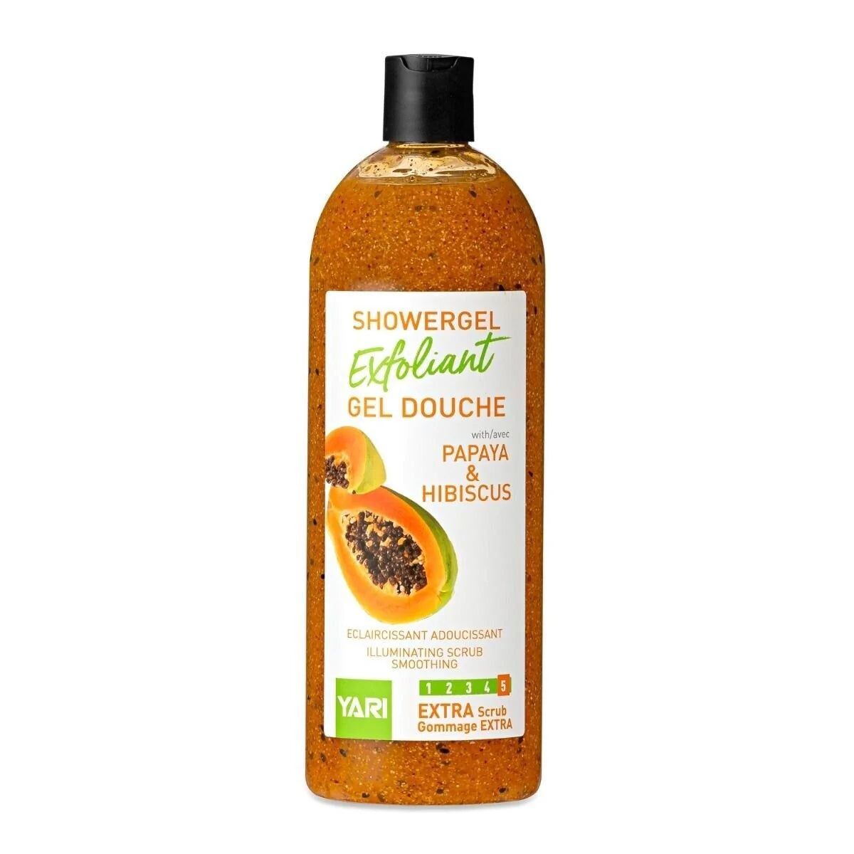 gel douche papaye et hibiscus yari