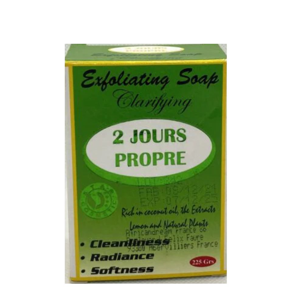 Savon exfoliant clarifiant au citron 2 Day Clean