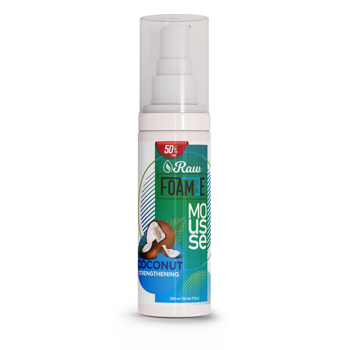 Mousse Raw Foamee à la noix de coco fortifiante 300 ml