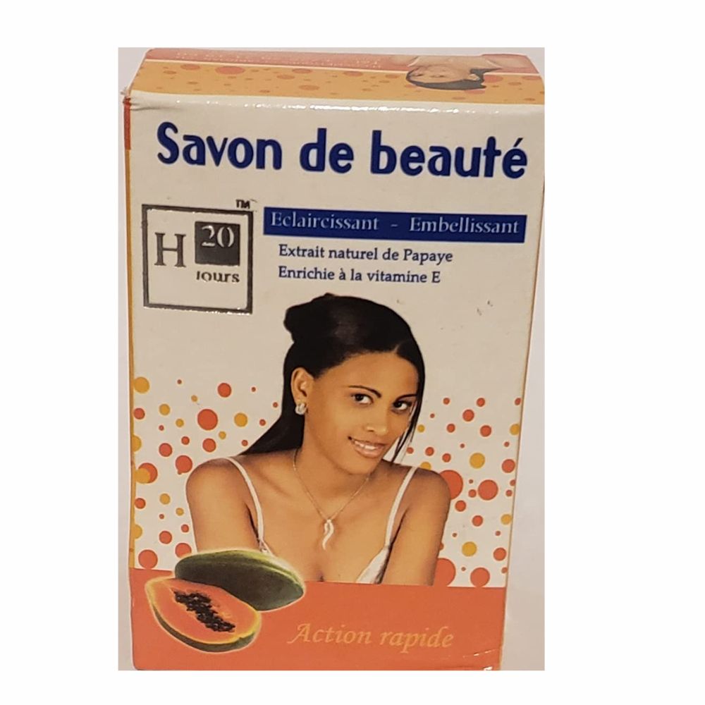 Savon Corps Éclaircissant Papaye H20 Jours 250g