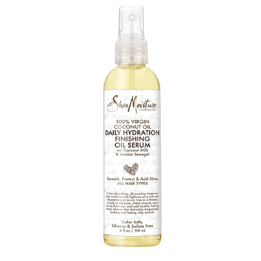 Sérum de finition hydratant quotidien à l'huile de coco 100 % vierge de Shea Moisture 118 ml