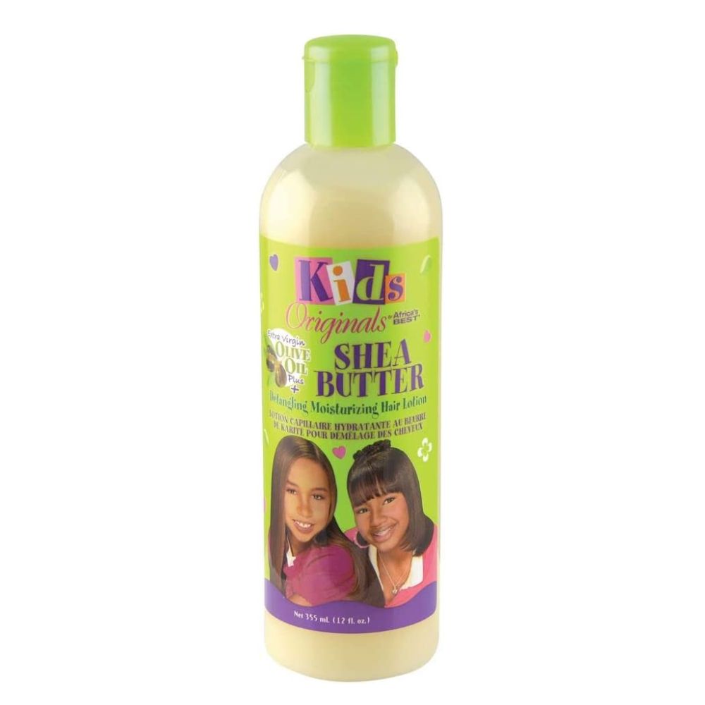 Lotion hydratante démêlante au beurre de karité pour enfants d'Afrique's Best Kids Organics 355 ml