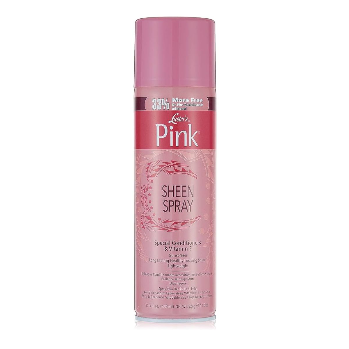 Spray Lusters Pink Sheen 458 ml