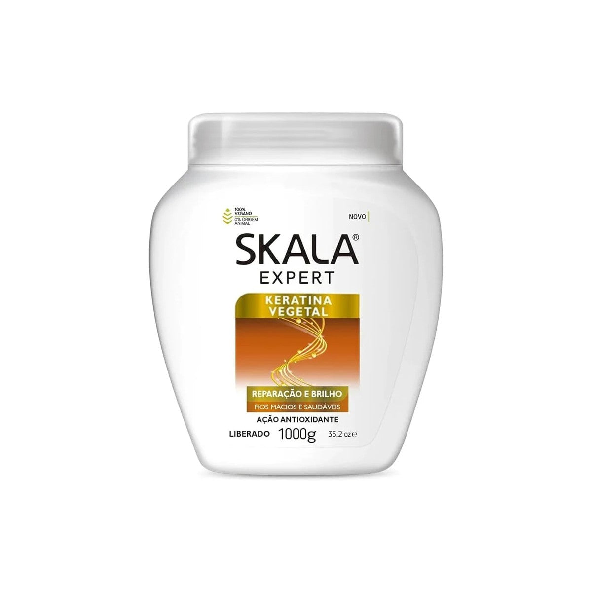 Renforce et restaure les cheveux - Après-shampooing à la kératine à base de plantes - Skala - 1000 ml
