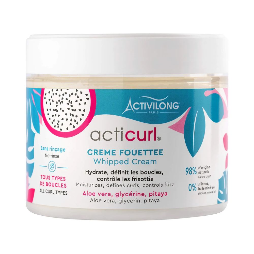Activilong Acticurl Crème Fouettée Curl Cream Aloe Vera Glycérine Pitaya 300 Ml