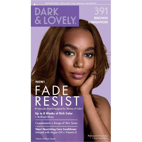 Softsheen-Carson Dark And Lovely Fade Resist Coloration revitalisante riche 391 Brun cannelle