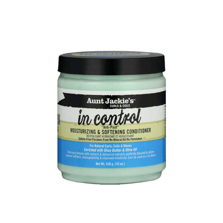 Aunt Jackie's In Control – Après-shampoing hydratant et adoucissant 255 g