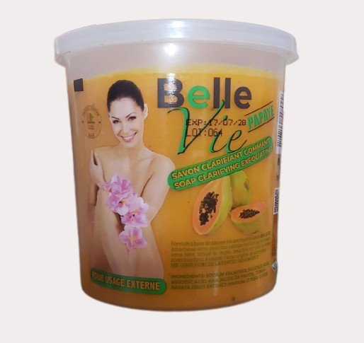 Savon Exfoliant Clarifiant à la Papaye de Belle Vie