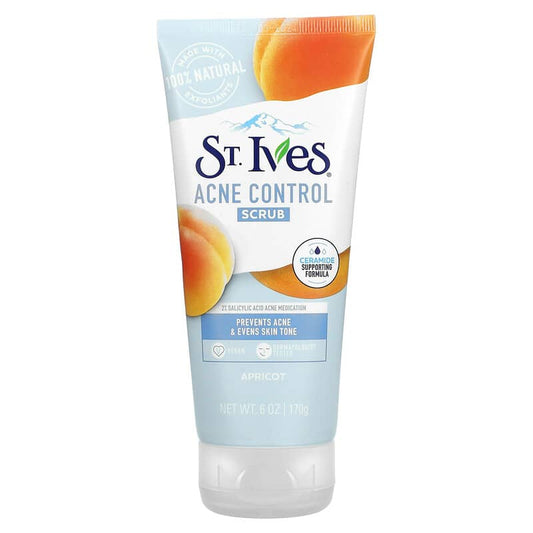 St. Ives, Gommage anti-acné, abricot, 6 oz