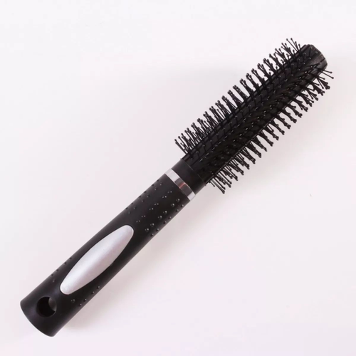Brosse à cheveux professionnelle en poils de nylon pour boucler