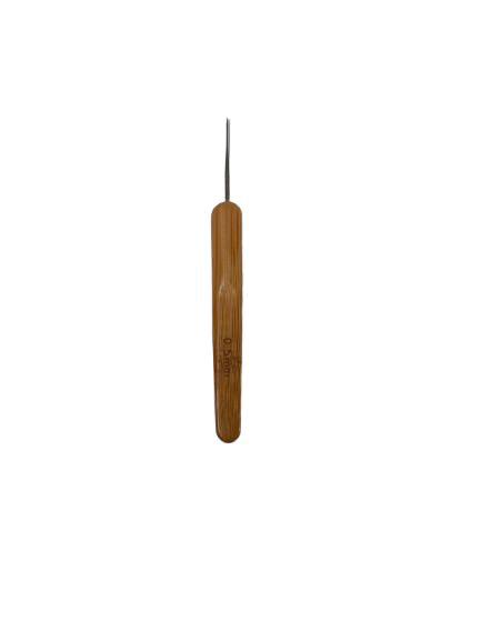 Crochet pour locks bambou simple aiguille