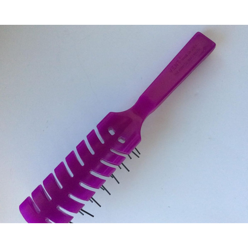 La brosse à poils Bobby Vent originale brevetée / Couleur violette