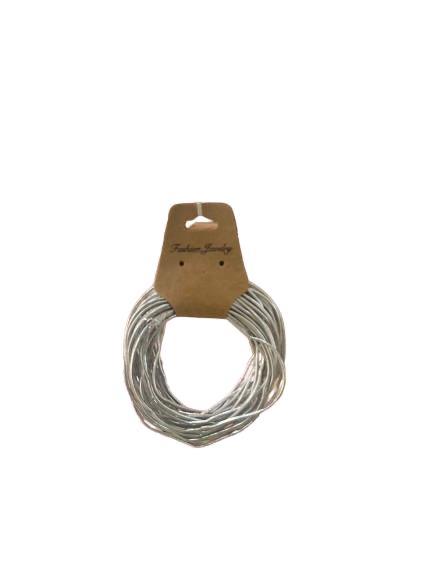 File decoration méche argent