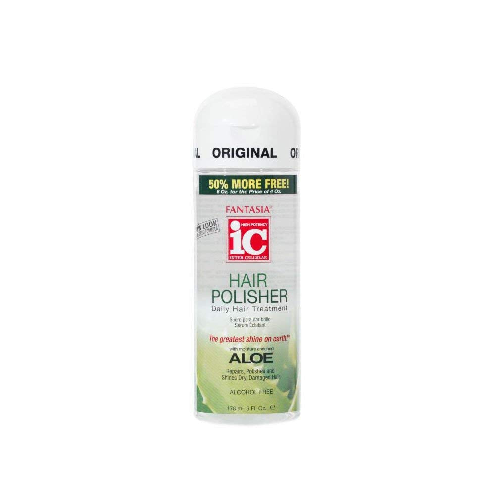 Traitement quotidien à l'aloe vera pour cheveux Fantasia Hair Polisher, 6 oz