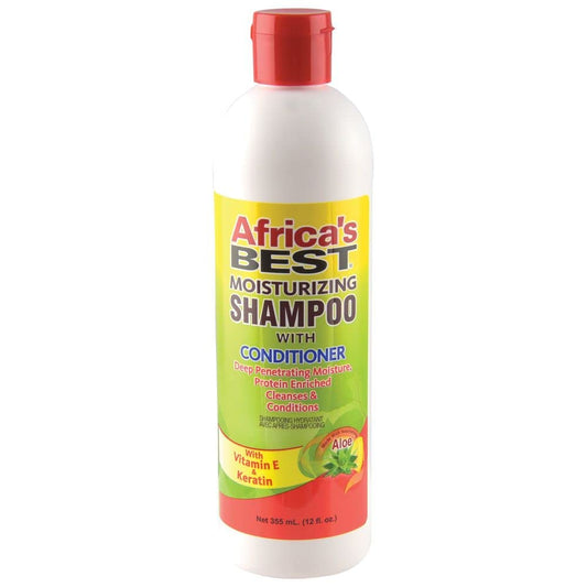 Shampooing hydratant avec revitalisant d'Africa’s best, 12 onces