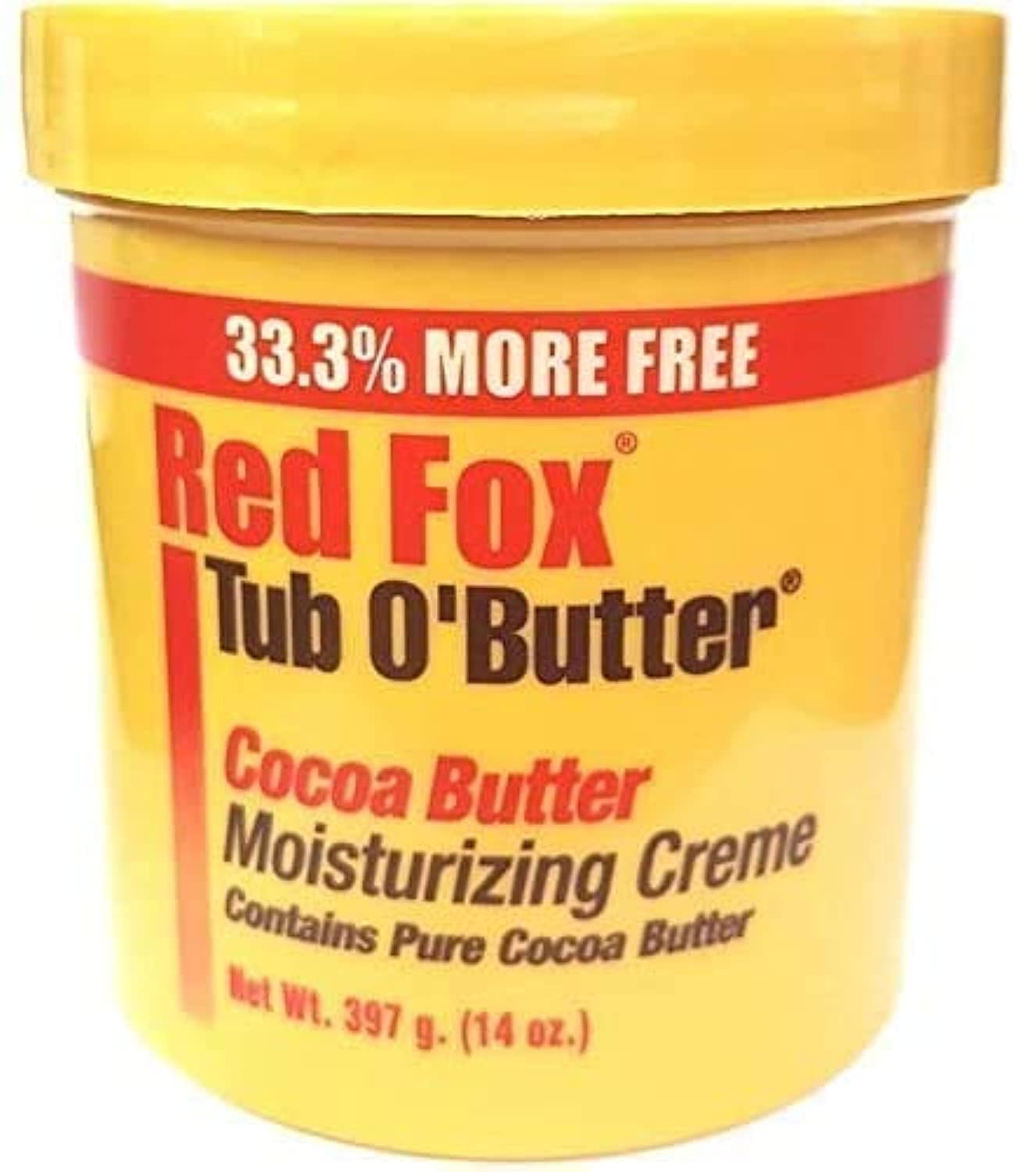 Pot de beurre Red Fox Tub-O-Butter de 397 g