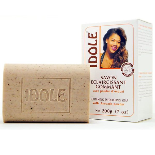 Savon Exfoliant Éclaircissant Idole À La Poudre D'avocat 200g