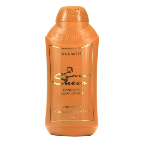 Lotion pour les mains et le corps au beurre de cacao Ever Sheen 500 ml