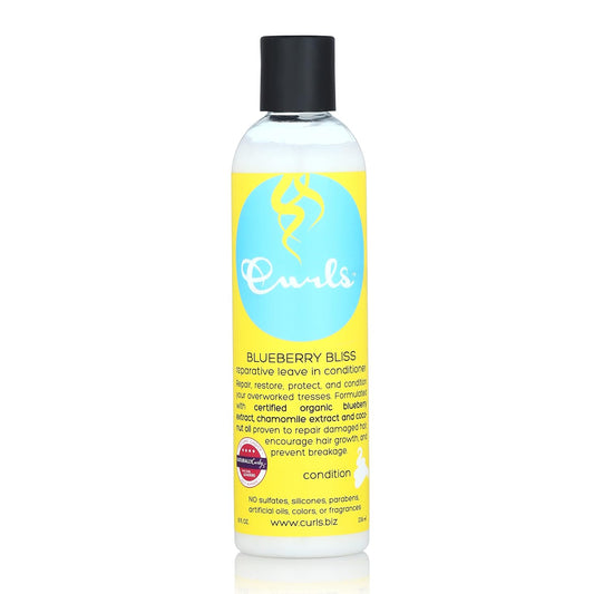 Curls Blueberry Bliss Revitalisant réparateur sans rinçage 8,0 oz