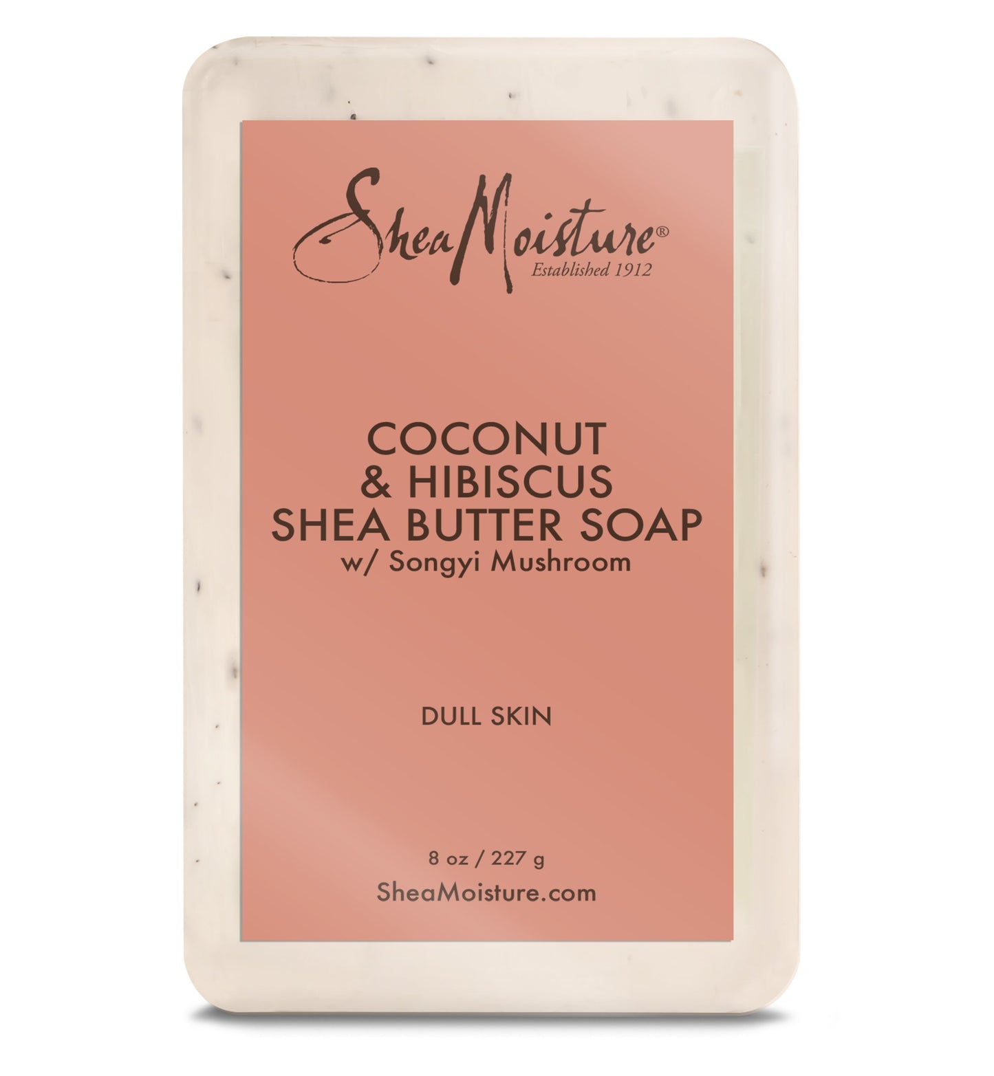 Barre de savon à l'hibiscus de Shea Moisture, noix de coco, 227 g