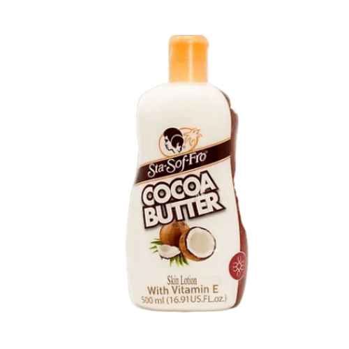 Lotion spéciale 2 en 1 au beurre de cacao et à l'aloe vera et à l'olive de Sta Sof Fro
