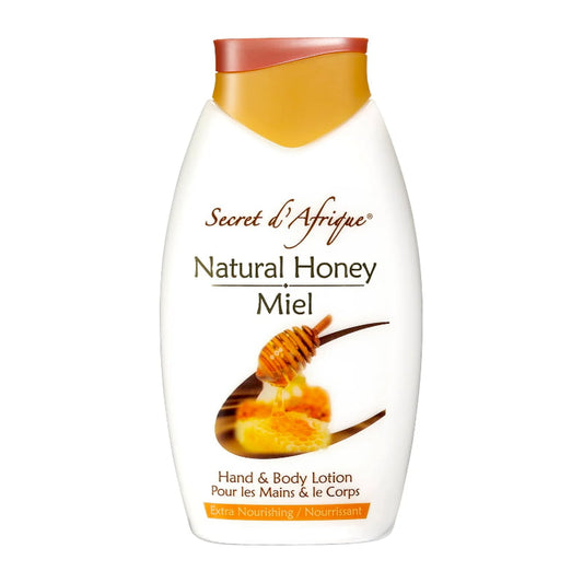 Lotion mains et corps au miel naturel Secret D'afrique