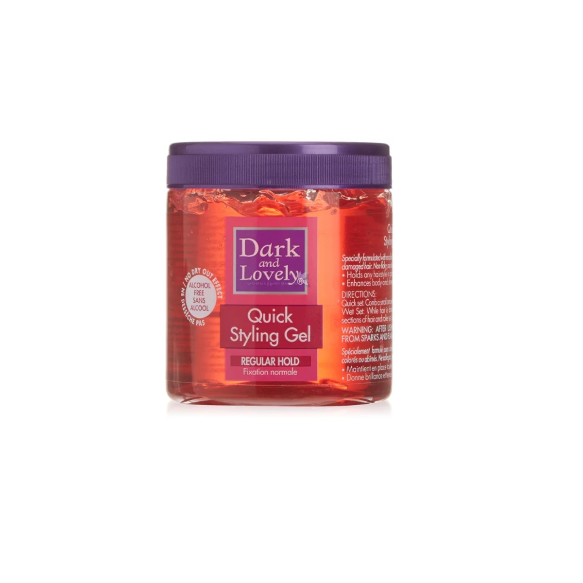 Gel coiffant rapide Dark And Lovely à tenue régulière