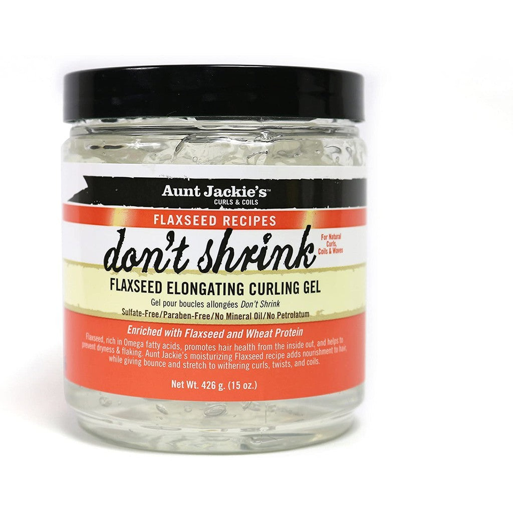 Gel allongeant pour boucles aux graines de lin Don't Shrink de Tante Jackie 426 g