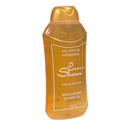 Gel Douche Hydratant au Beurre de Cacao Ever Sheen 500 ml