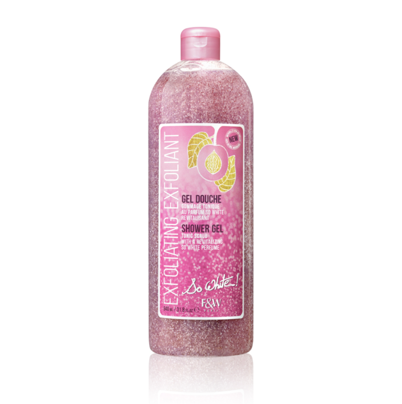 Gel douche exfoliant Miss White de Fair & White, 940 ml