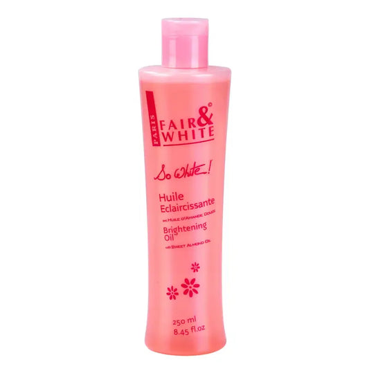Huile Eclaircissante So White de Fair & White Paris 250 ml